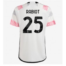 Juventus Adrien Rabiot #25 Bortatröja 2023-24 Korta ärmar